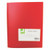 KF01258 Q-Connect Polypropylene Display Book 40 Pocket Red KF01258