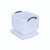 RUP80130 Really Useful 35L Plastic Storage Box With Lid W480xD390xH310mm Clear 35C