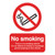 SR11176 Safety Sign This is a No Smoking Vehicle 100x75mm Self-Adhesive PH05104S