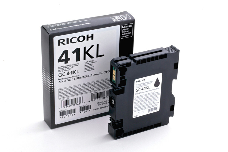 SFS-405765 Ricoh GC41KL Black Ink Cartridge Low Capacity