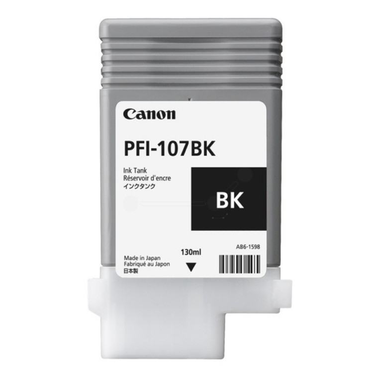 6705B001 Canon 6705B001 PFI-107 BK Black Ink Cartridge