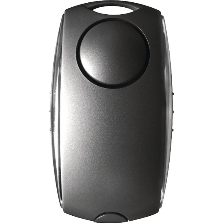 SEC16070 Securikey Personal Alarm Black Silver Activate by pushing the sides 120dB siren PAECABlack