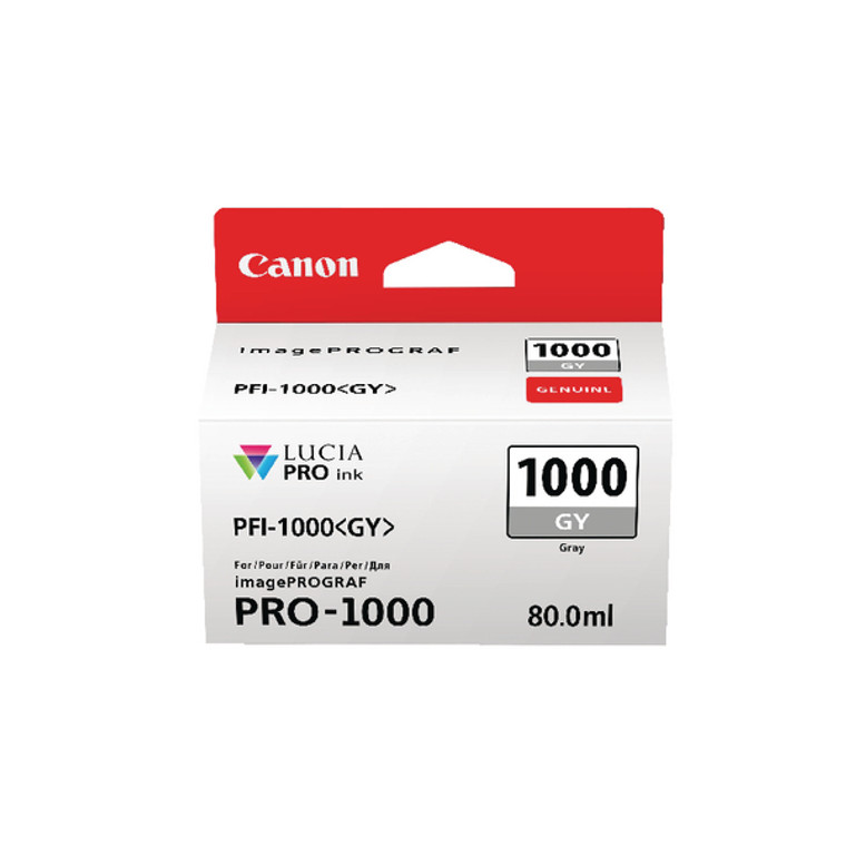 0552C001 Canon 0552C001 PFI-1000 GY Grey Ink Cartridge