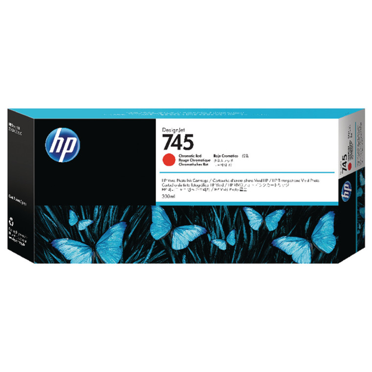 F9K06A HP F9K06A 745 Chromatic Red Ink Cartridge