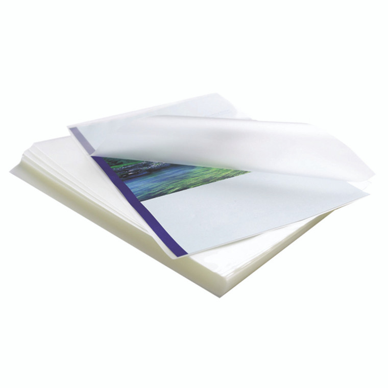 BB58486 Fellowes Apex A4 Laminating Pouches Clear Pack 100 6003301