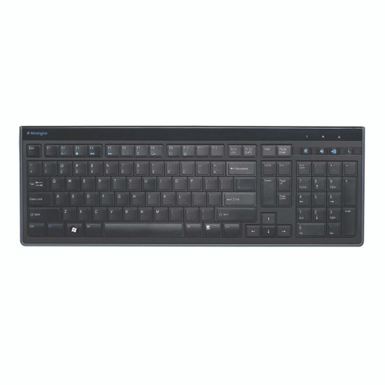AC31071 Kensington Advance Fit Full-Size Slim Keyboard Black K72357UK