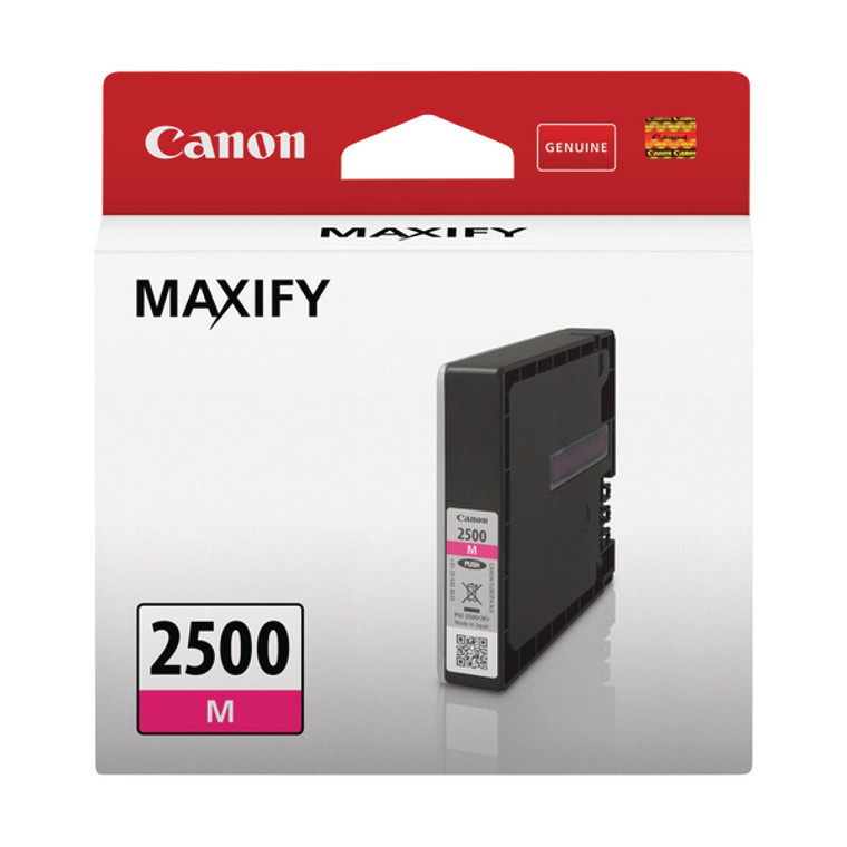 9302B001 Canon PGI-2500M 9.6ml Magenta Ink Cartridge