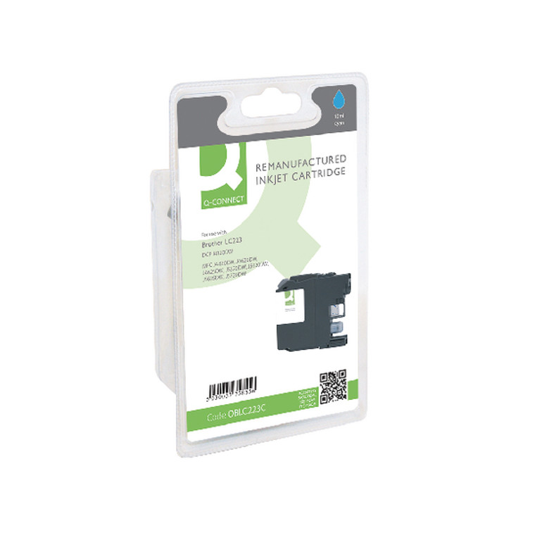 OBLC223C Compatible replace Brother LC-223C Cyan Ink Cartridge