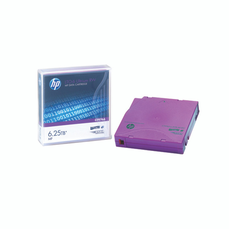 HPC7976A HP Ultrium LTO-6 6 25TB Data Cartridge C7976A