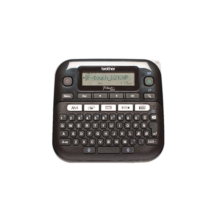 BA74631 Brother P-Touch PT-D210VP Desktop Label Printer Black PTD210VP