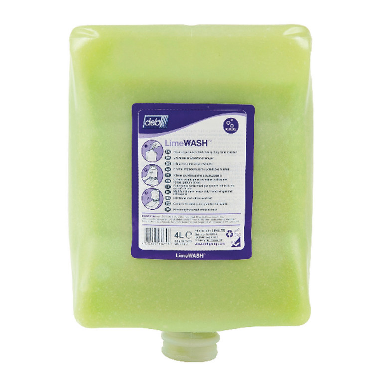 DEB01432 Deb Solopol Lime Wash 4 Litre Cartridge LIM4LTR