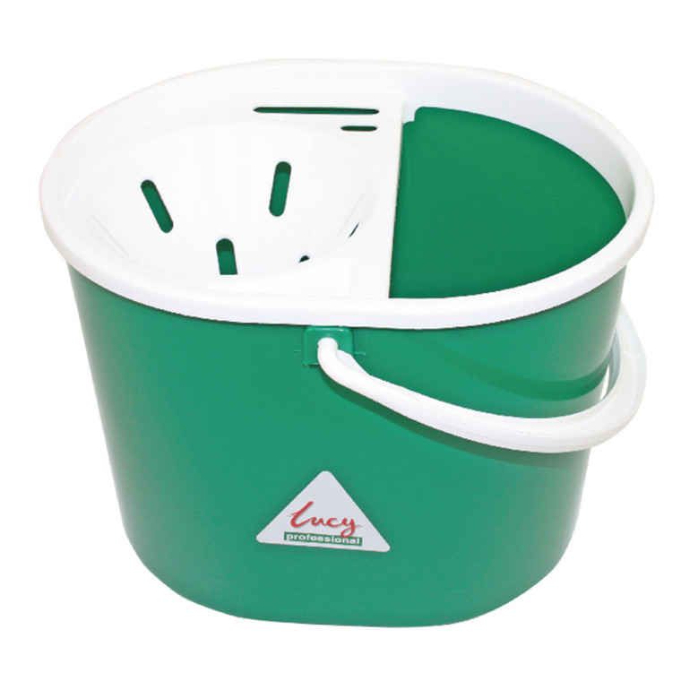 SYR03233 Lucy 15 Litre Mop Bucket Green L1405293