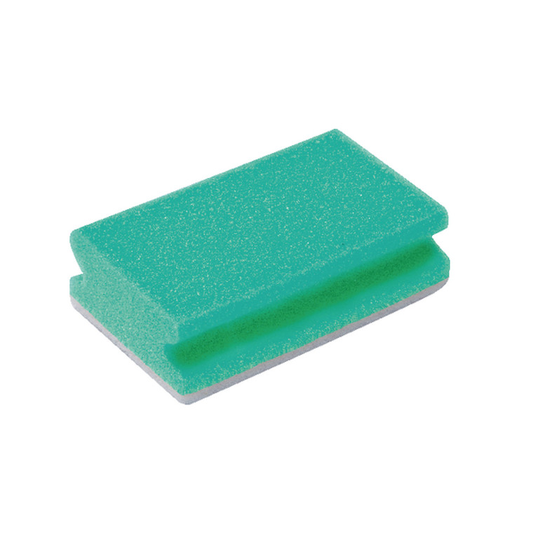 CX51410 Finger Grip Scourers 130x70x40mm Green Pack 10 SPCAGN60I