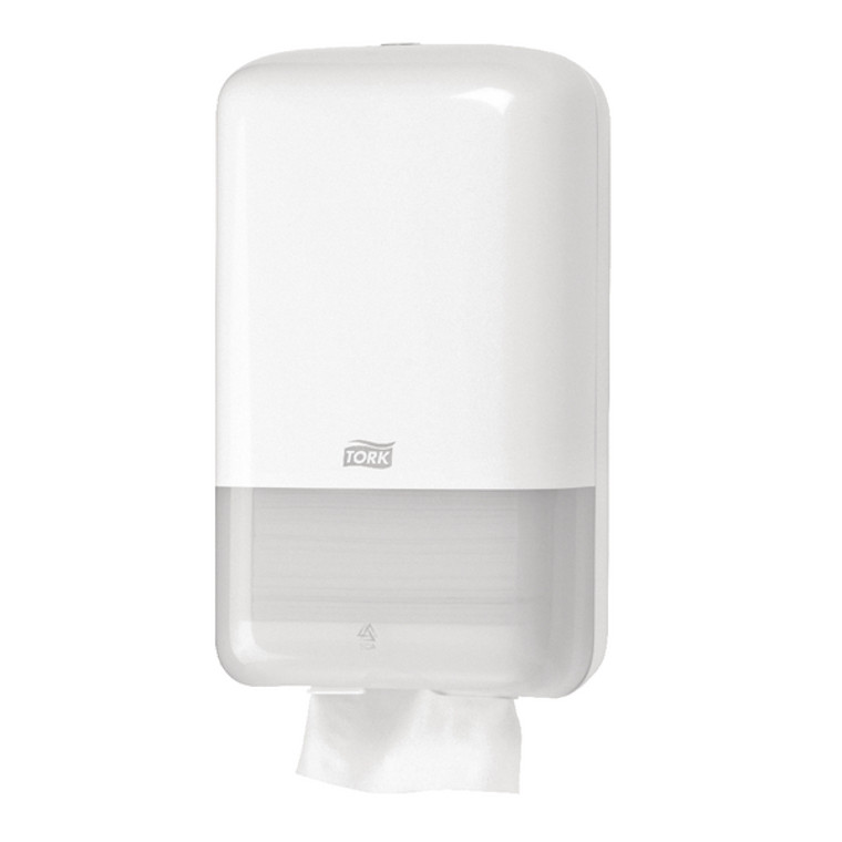 SCA35482 Tork T3 Folded Toilet Tissue Dispenser White 556000