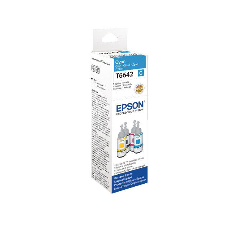 C13T664240 Epson C13T664240 T6642 Cyan Ink Bottle