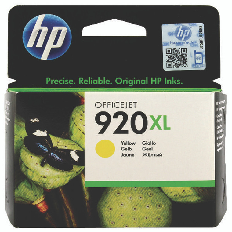 CD974AE HP CD974AE 920XL Yellow Ink Cartridge High Capacity