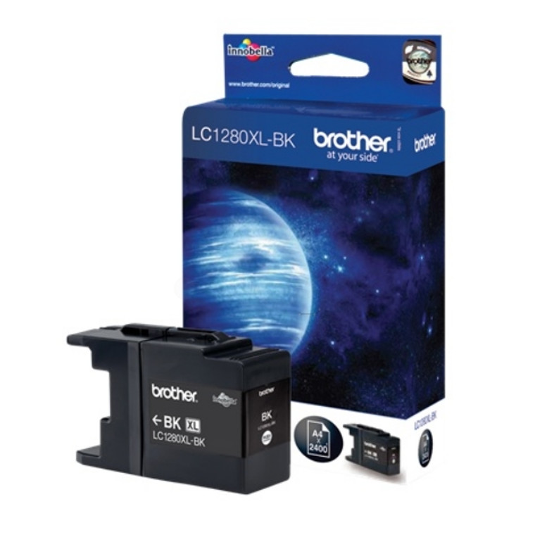 LC1280XLBKBPRF Brother LC-1280XLBKBPRF Black Ink Cartridge 2.4K pages