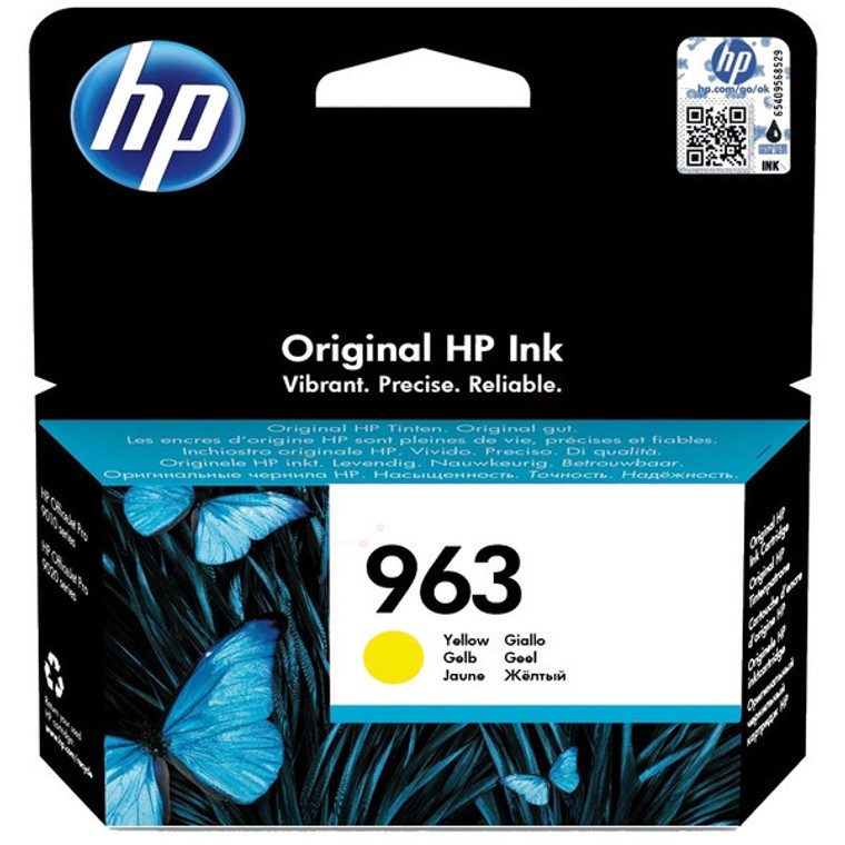 3JA25AE HP 3JA25AE 963 Yellow Ink Cartridge 700 pages 11ml