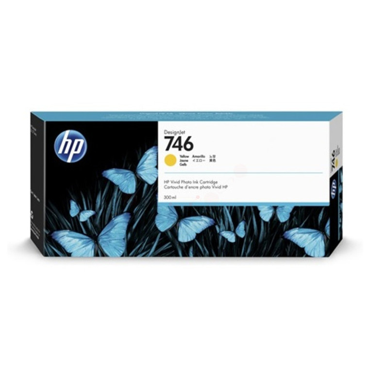 P2V79A HP P2V79A 746 Yellow Ink Cartridge 300ml