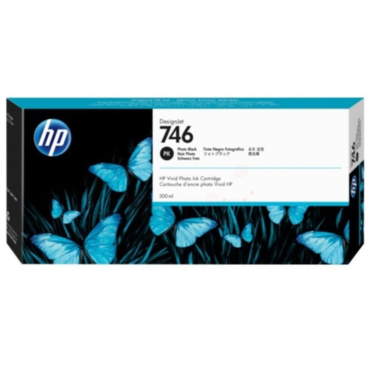 P2V82A HP P2V82A 746 Bright Black Ink Cartridge 300ml