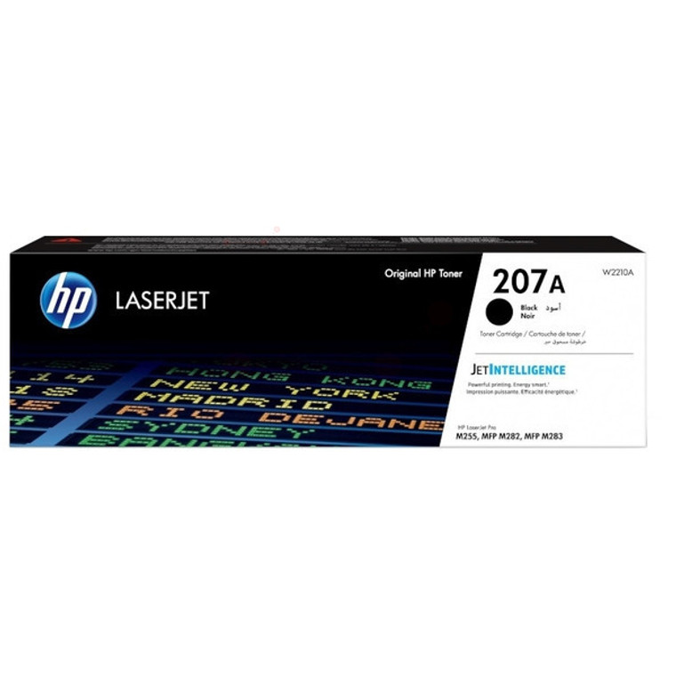 W2210A HP W2210A 207A Black Toner 1.35K pages