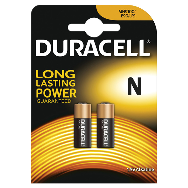 DU20398 Duracell 1 5V N Remote Control Battery MN9100 Pack 2 81223600