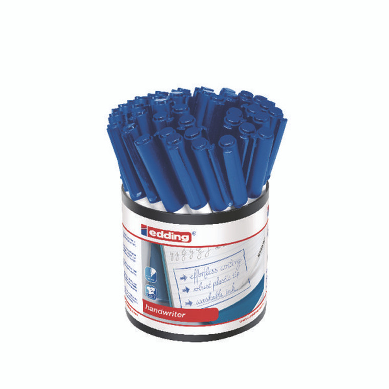 ED94989 Edding Handwriter Pen Blue Pack 42 1408003