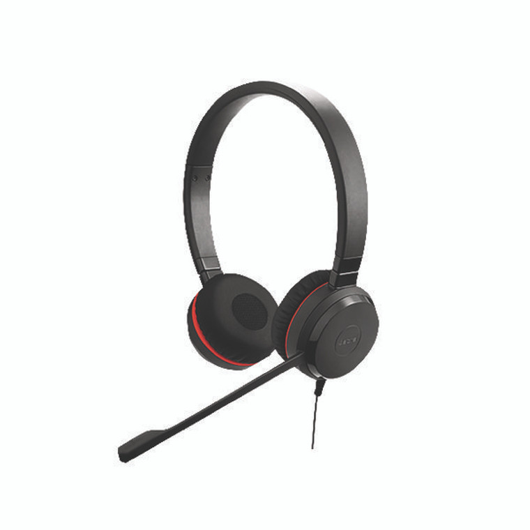JAB02115 Jabra Evolve 20 SE MS Stereo Binaural Headset Noise cancelling microphone 499-823-309