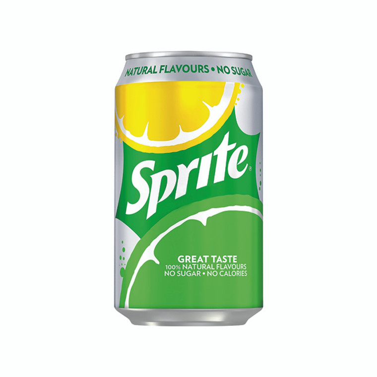 AU13277 Sprite Zero Cans 330ml Pack 24 100244