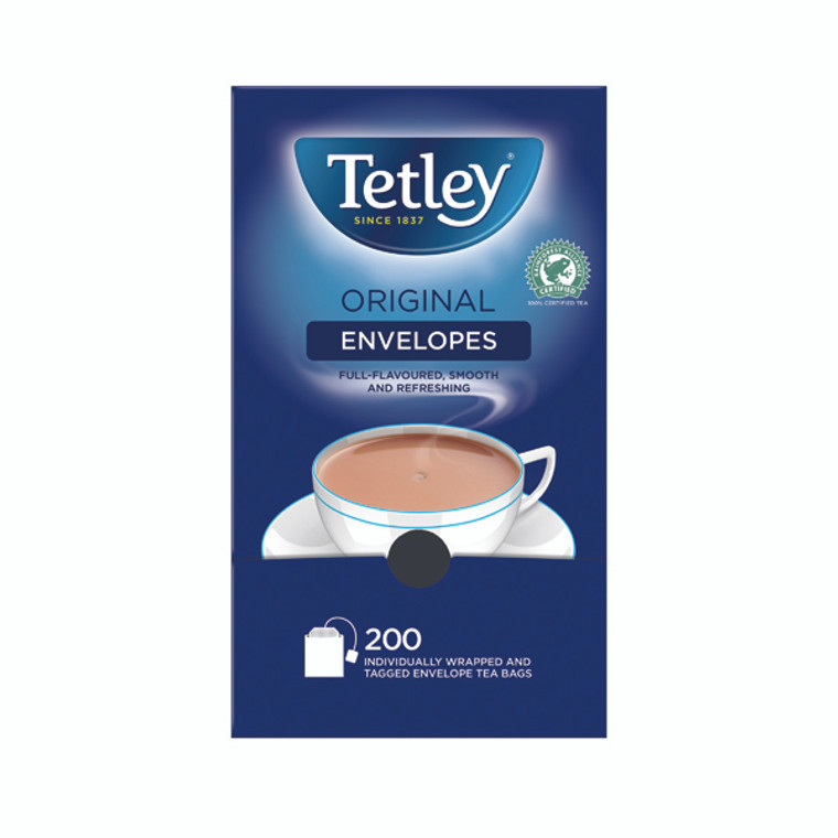 TL11161 Tetley Envelope Teabags Pack 200 A08097