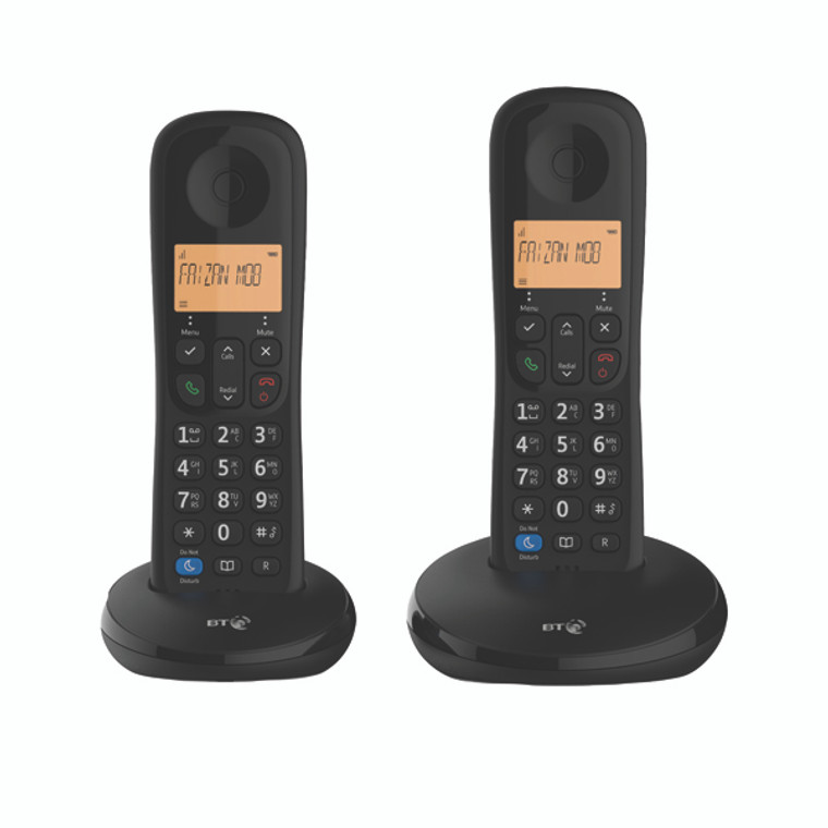 BT61935 BT Everyday DECT Phone Twin Up 10 hours talking or 100 hours standby 90662