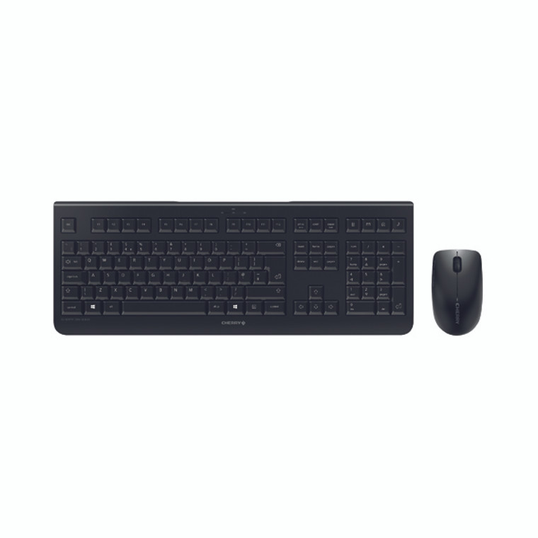 CH08842 CHERRY DW 3000 Wireless Keyboard Mouse Set Black JD-0710GB-2