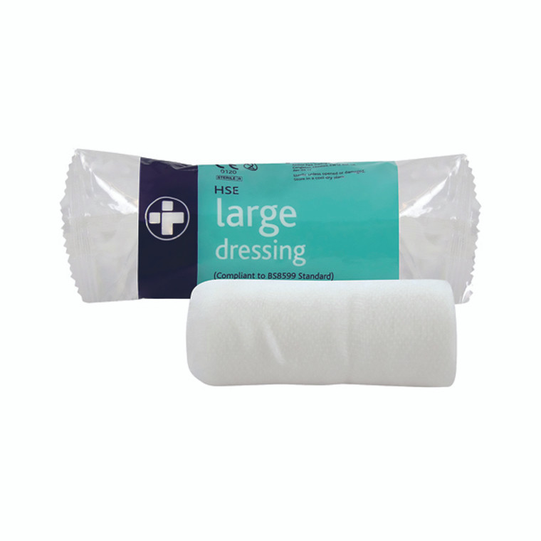 HS88317 Reliance Medical HSE Sterile Dressing 180 x 180mm Large Pack 10 317