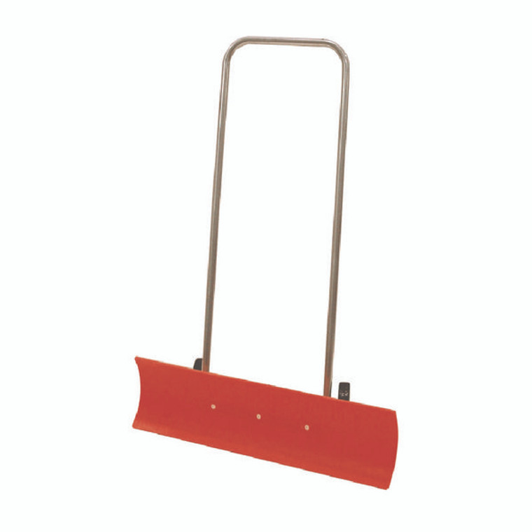 WE22983 Red Plastic 870mm Blade Snow Pusher 379992