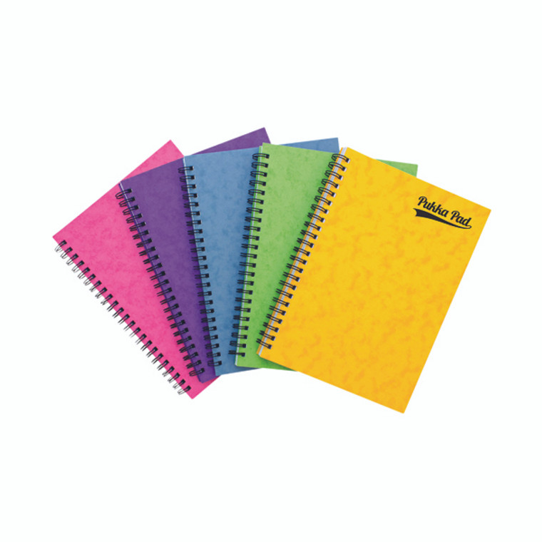 PP17271 Pukka Notemakers Sidebound A5 Assorted Pack 10 7271-PRS