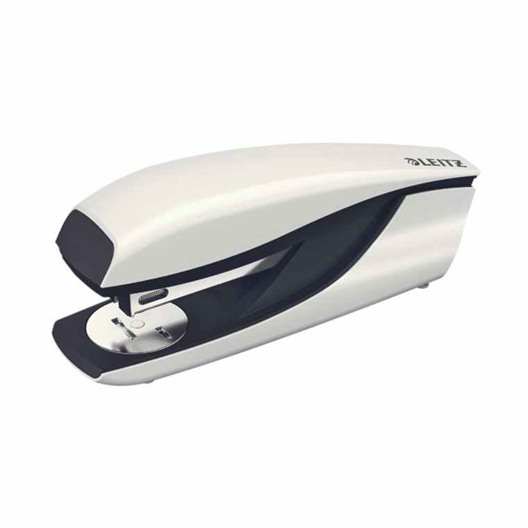 LZ39599 Leitz NeXXt WOW Metal Office Stapler 30 sheets Pearl White 55021001