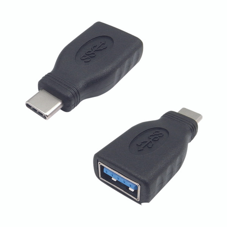 GR02725 Connekt Gear USB 3 Adapter Type C Male A Female OTG Black 26-0430