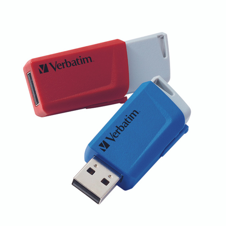 VM49308 Verbatim Store Click USB 3.2 32GB Pack 2 49308