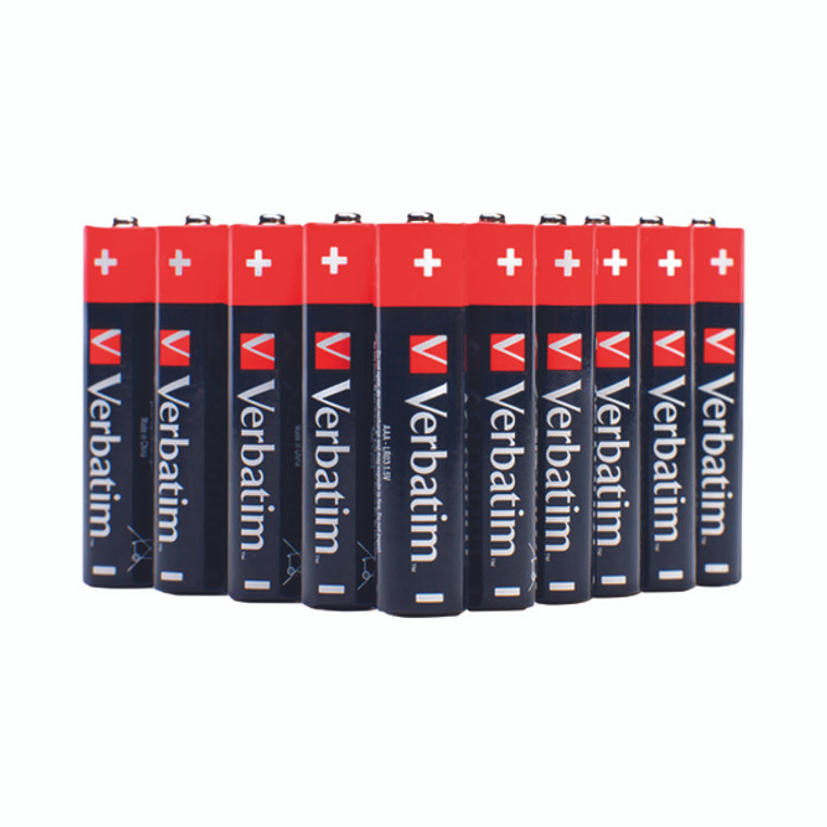 VM49505 Verbatim AA Alkaline Batteries Pack 24 49505