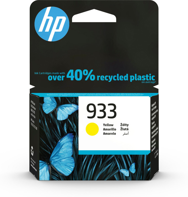 HP CN060AE 933 Yellow Ink Cartridge, 330 pages, 4ml