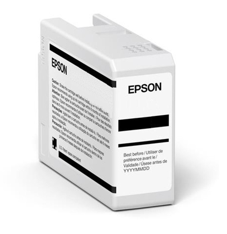 Epson C13T47A800 T47A8 Matte Black Ink Cartridge, 50ml