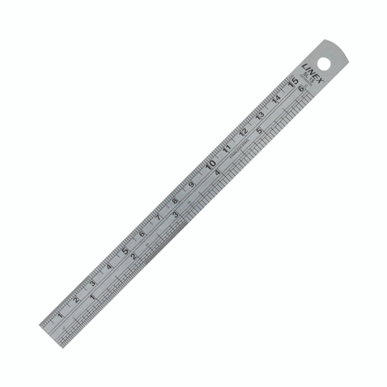 Linex Steel Ruler 150mm 100412284