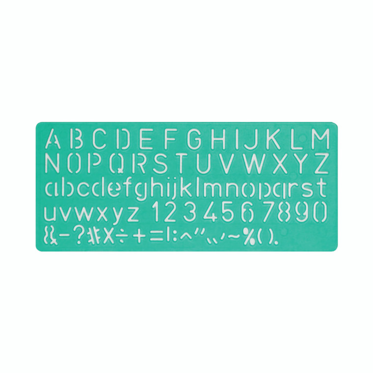 Linex Lettering Stencil Set 10/20/30mm (Pack of 3) LXG8500S