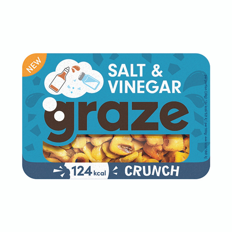 Graze Salt and Vinegar Crunch Punnet (Pack of 9) C003720