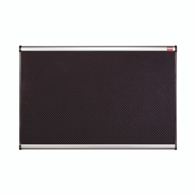 Nobo Prestige Foam Noticeboard Aluminium Frame 900 x 600mm Black QBPF9060