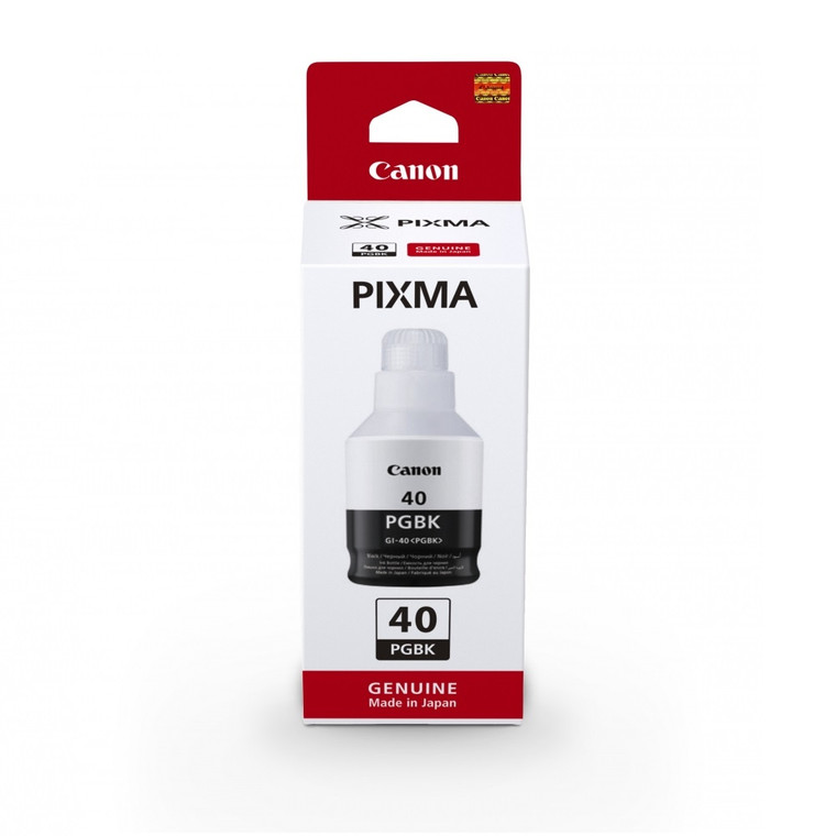 Canon 3385C001 GI-40PGBK Black Ink Bottle 6K pages