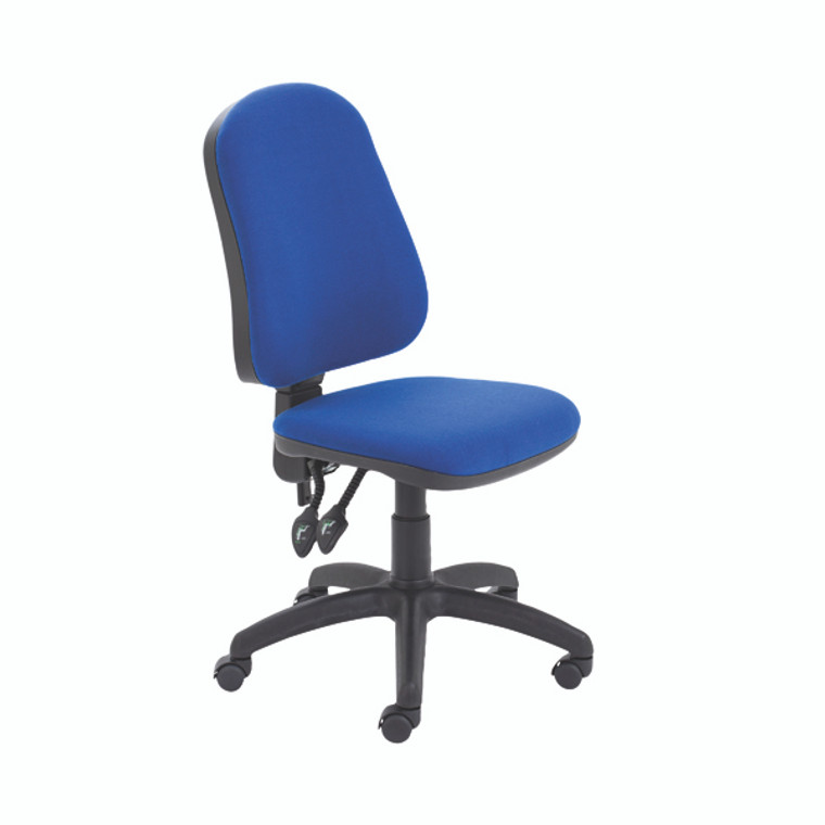 Jemini Teme High Back Operator Chair 640x640x985-1175mm Blue KF74119