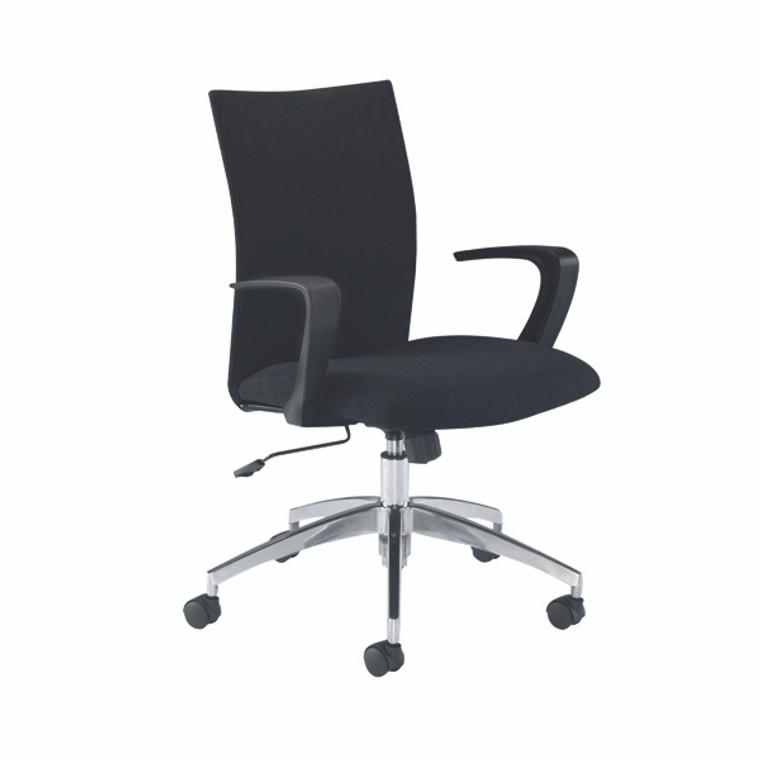 Arista Indus Soho High Back Operator Chair 220x550x580mm Black KF74824
