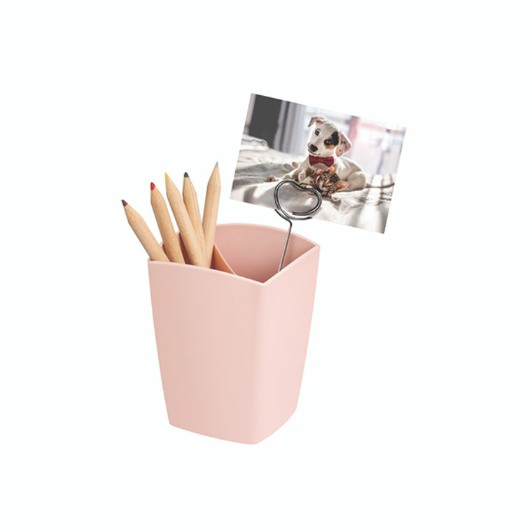 CEP Mineral Pencil Cup Pink with 2 Compartments 1005302681