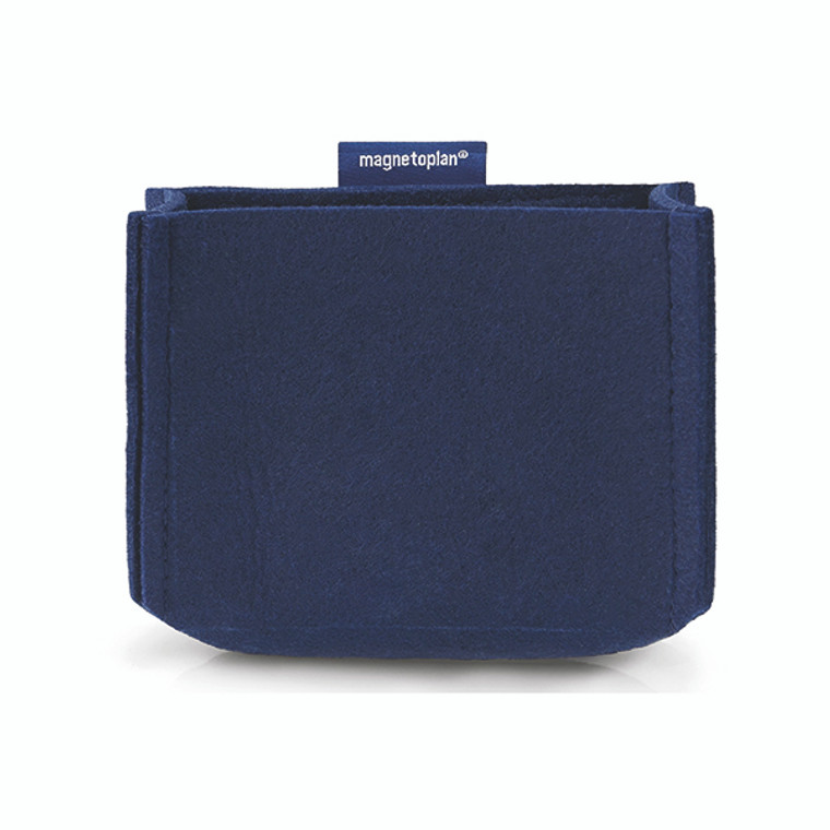 Magnetoplan MagnetoTray Felt Pen Holder Medium Blue 130x60x100mm 1227714